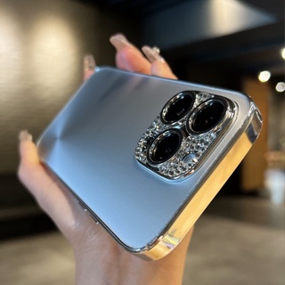 Ốp Điện Thoại Mặt Kính Cường Lực Cứng Cho Iphone 13 14 Pro Max 14 Plus