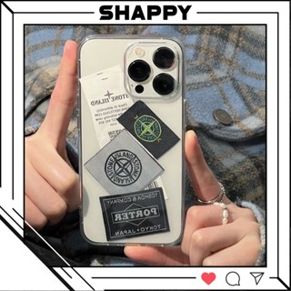Ốp IPhone Dẻo Stamp Mix [Shappy Shop]