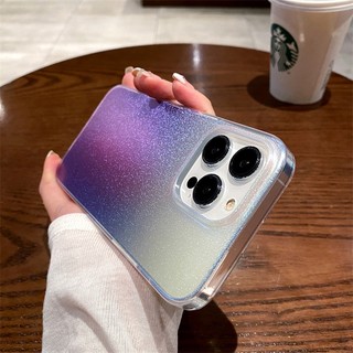 Ốp Điện Thoại Cứng Chống Sốc Họa Tiết Bầu Trời Sao Lấp Lánh Cho iPhone 12 13 14 Pro Max 14 Plus