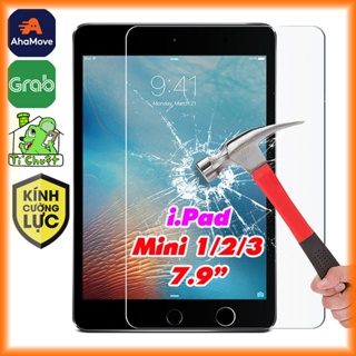 [Ảnh Thật] Kính CL iPad Mini 1/2/3 7.9&quot; - Cường Lực Mài Cạnh 2.5D-9H-0.26mm Trong Suốt