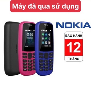 Điện Thoại Nghe Gọi Nokia 105 (2019) 2 Sim - Hàng Fulbox MÁY ĐÃ QUA SỬ DỤNG