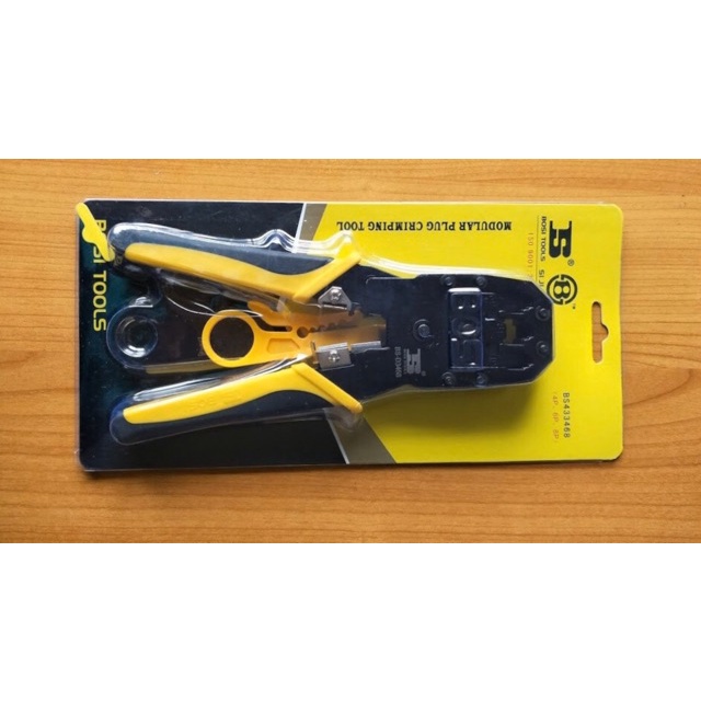 Kìm bấm mạng Bosi Tools (hàng màu vàng đen).