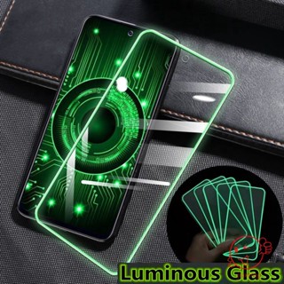 Set 1-2 Kính Cường Lực Dạ Quang Cho Iphone 11 6 6S 7 8 Plus 13 12 14 Pro Max SE 2020 XS XR X 12 13 Mini