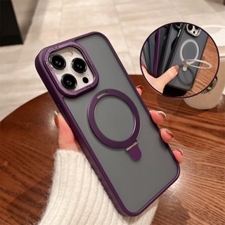 Ốp Điện Thoại iPhone 14 13 12 Pro max 14 plus case ốp lưng điện thoại iphone 14 13 12 promax Có Vòng Đỡ Kim Loại Từ Tính Bảo Vệ camera Chống Sốc Sang Trọng Cho iP 13 12 14 Pro Max 14 plus