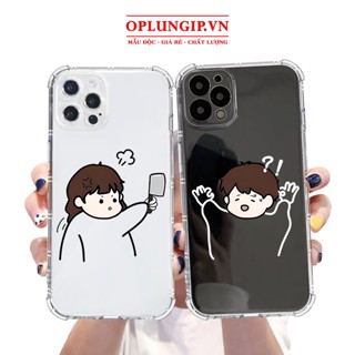 Ốp lưng iphone chống sốc silicon bắt nạt bạn trai cho iphone 11 13 pro max 14 12 pro max mini x r s max 6 s 7 8 plus