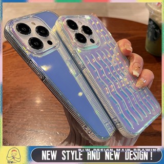 Ốp Điện Thoại Acrylic Chống Sốc Màu Laser Cho iPhone 14 13 12 11 Pro MAX XR IX XS MAX