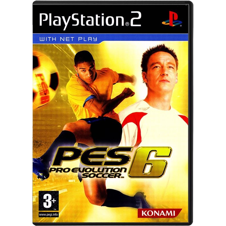 PES 6: Pro Evolution Soccer - Đĩa game PS2