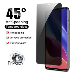 Kính Cường Lực Bảo Vệ Màn Hình Chống Nhìn Trộm Cho Xiaomi Mi 9T 10T 11T 12T 11 12 Lite POCO M3 M4 F3 F4 X3 X4 X5 Pro 5G Redmi Note 7 8 9 9S 10 10S 11 11S 12 12S 9A 9C 10A 10C