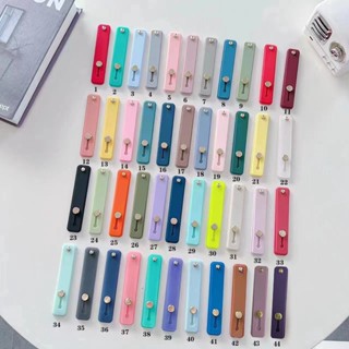 Ốp Điện Thoại Silicon Màu Kẹo Trơn Có Vòng Đỡ Và Dây Đeo Thông Dụng Cho Điện Thoại / Đồng Hồ