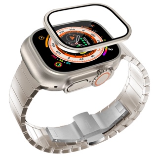 Kính Cường Lực Và Viền Hợp Kim Titan 49mm Thay Thế Cho Apple Watch ultra