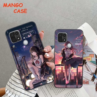 Ốp lưng Oppo A15 / A15s hình anime boy girl phong cách thời trang, ốp rẻ đẹp