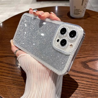 Ốp điện thoại silicon mềm trong suốt mạ nhám viền vuông dành cho iPhone 13 14 11 12 Pro Max 13 14 Pro Max