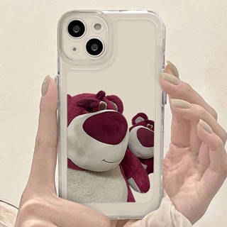 Strawberry Bear iPhone X/Xs Apple 12Promax Apple 13pro Apple 14Promax HgZ4