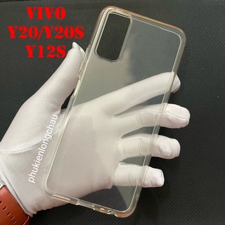 Ốp Lưng Vivo Y20 / Y20s / Y20i / Y12s Dẻo Trong Tốt Lâu Ố Vàng