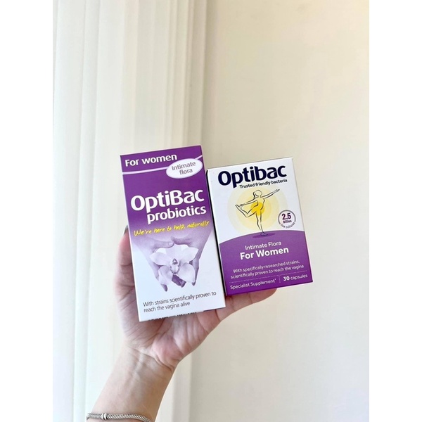 Men vi sinh Optibac Tím