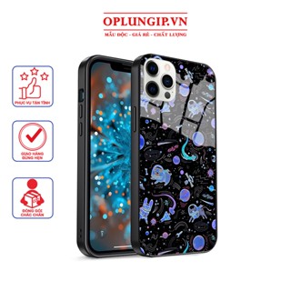 Ốp lưng điện thoại Sinh vật vũ trụ cao cấp cho iphone 11 12 pro max mini 13 14 pro max plus x r xs max 7 8 plus 6 s plus