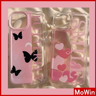 For iPhone 14 Pro Max iPhone Case Soft Case TPU Clear Case Plating Button Shockproof Pink Butterfly Heart Compatible For iPhone 13 Pro Max 12 Pro Max 11 Pro Max 7plus XR xs max