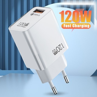 Cục Sạc Nhanh QC3.0 USB 120W Cho Điện Thoại Xiaomi