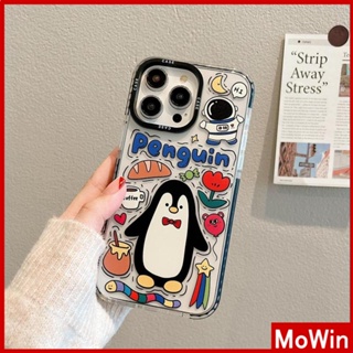 For iPhone 14 Pro Max iPhone Case Soft Case Clear Case Thick ShockproofCamera Protection Frame Cute Penguin Compatible with iPhone 13 Pro Max 12 Pro Max 11 Pro Max XR XS MAX 7Plus