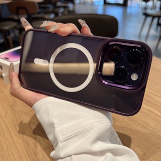 Ốp Điện Thoại Cứng Chống Sốc Có Nhẫn Đỡ Kim Loại Từ Tính Cho iPhone 14 13 12 11 Pro Max 14 plus