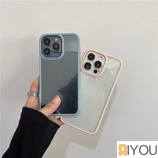 Ốp điện thoại màu trơn chống ố vàng cho compatible for iPhone 13 Pro Max/11 12 Pro Max/12 Mini/12 Pro/6/6S/7G/8G/7 8Plus/X/Xs/Xsmax/Xr