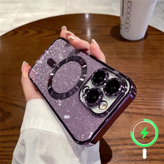 Sang Trọng Ốp Điện Thoại iPhone 14 Pro Max iPhone 13 12 Pro Max 14 plus Promax ốp iphone 14 promax bảo vệ camera Kim Loại Từ Tính Bảo Vệ camera Cho