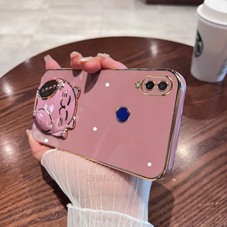 ốp lưng Redmi note 7 Redmi 7 Ốp Điện Thoại TPU Mềm Viền Mạ 3D Có Giá Đỡ Hình Mèo Cho Redmi note 7 Redmi 7