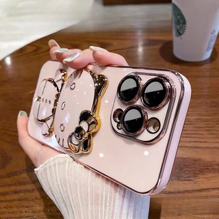 Phù Hợp Ốp Điện Thoại Họa Tiết Mèo Kitty Cho iPhone 14 Pro MAX iPhone 13 Pro MAX 14Plus