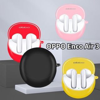 Vỏ Bảo Vệ Hộp Sạc Tai Nghe OPPO Enco Air 3 Màu Trơn Họa Tiết Hoạt Hình Dễ Thương