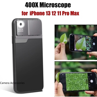 Kính Hiển Vi 400X Có Thể Điều Chỉnh Cho iPhone 13 12 11 Pro Max
