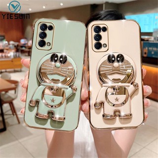 Ốp Điện Thoại Silicon Mềm Họa Tiết Hoạt Hình Doraemon Cho OPPO Reno 6 6Z 5 4 5F 4F 2F 4G 5G