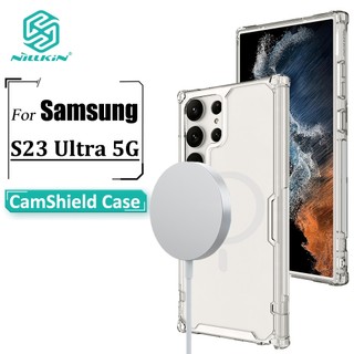 Ốp Điện Thoại Nillkin Bằng TPU Mềm Trong Suốt Siêu Mỏng Chống Sốc Cho Samsung Galaxy S23 Ultra