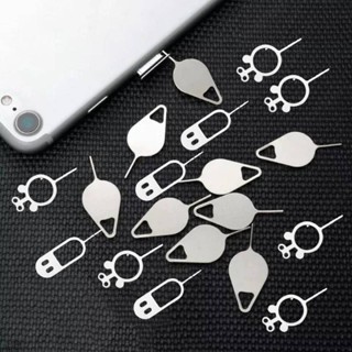 Khay Đựng Sim Điện Thoại / Thẻ Sim Bằng Thép Không Gỉ Tiện Dụng Cho Tất Cả Các Loại Điện Thoại