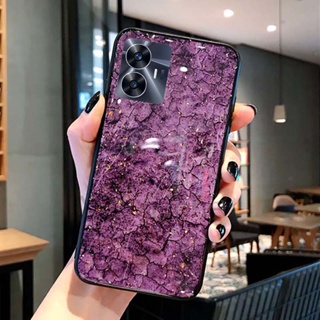 Ốp Điện Thoại TPU Silicone Họa Tiết Marble Cho Realme C55 C35 C30 C31 C33 8T OPPO A58 A78 A17 A16 A15 A96