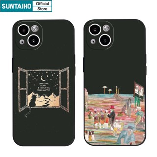 Suntaiho Ốp lưng iphone Ốp Điện Thoại in hình độc đáo thích hợp cho iPhone 11 Pro Max 14 12 13 XS X XR XS Max 7 8 Plus