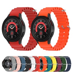 Dây Đeo Silicon Cho Đồng Hồ Thông Minh Samsung Galaxy Watch 5 40mm 44mm 5 Pro