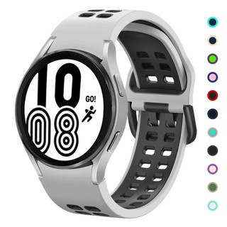 Dây Đeo Tay Bằng Silicone 20mm Cho Đồng Hồ Thông Minh Samsung Galaxy Watch 4 classic 46mm 42mm 4 5 pro 44mm 40mm pro