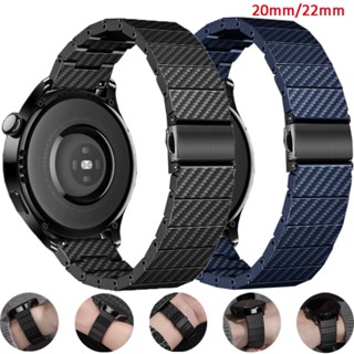 SAMSUNG Dây Đeo Đồng Hồ Bằng Sợi carbon 20mm 22mm 4 Classic 46mm 42mm 20mm 4 44mm 40mm