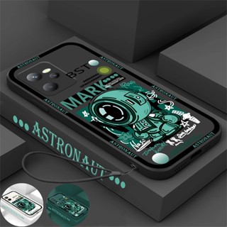 Ốp Điện Thoại Hình Phi Hành Gia Cho Realme C35 C33 C31 C30 C21Y C25Y C21 RealmeC11 C25 C15 C12 C3 C2 Realme 8i 8 pro 5 5i 6i C17