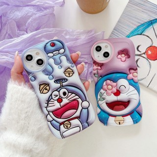 Cartoon Casing Redmi Note 12 4G 5G 11S 11 10s 10 Pro 9 8 12C A1 10C 10A 9C 9S 9A 6A 5A POCO X4 X5 M3 X3 M4 Pro 4G F5 5G NFC K40S Cute Wavy Edge Couple BFF Soft Case Flower Doraemon Visual 3D Fine Hole Shockproof PhoneBack Cover STB 33