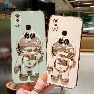 Ốp Điện Thoại Silicone Mềm Hoạt Hình Doraemon Cho Vivo Y95 Y91 Y93 Y91C Y1S Y71 Y85 Y19 V9 Y17 Y15 Y12 Y51 Y51A Y53S Y31 Y50 Y30i