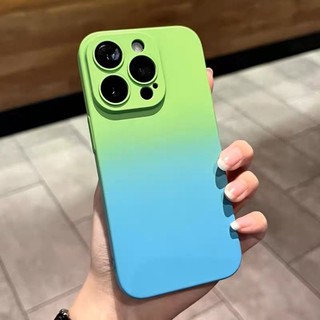 Ultra Ốp Điện Thoại Cứng Màu gradient Siêu Mỏng Chống Sốc Cho iPhone 14 13 12 11 Pro Max 14 plus
