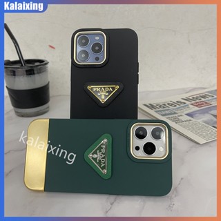 Ốp Điện Thoại Silicon Mềm Mạ Vàng Cho iPhone 14 Pro Max 13Pro 12Pro Max 11Pro X Xr Xs Max 7Plus 8Plus