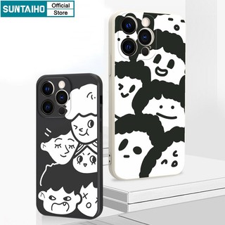 Suntaiho Ốp Điện Thoại Chống Sốc Họa Tiết Hoạt Hình Cho iPhone 11 Pro Max 14 12 13 XS X XR XS Max 7 8 Plus
