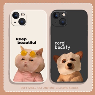 Cartoon Casing Realme C55 C35 C33 C30 C31 C21 C21Y C25Y C31 C17 C15 C12 C20 C11 2021 2020 C1 C25 C25S 9i 9 Pro+ 8 Pro 7i 5 5i 5S 6 6i 7 8i 3 X XT Narzo 20 30A 50i 50A Prime 30 GT 2 Realme8 Realme9 4G 5G Cute Corgi Cat Keep Beautiful Tpu Couple MDD 27