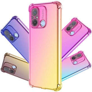 Ốp Điện Thoại TPU Mềm Chống Trầy Màu Gradient Cho Xiaomi Redmi 12C 10A 10C 10 12T A1 13