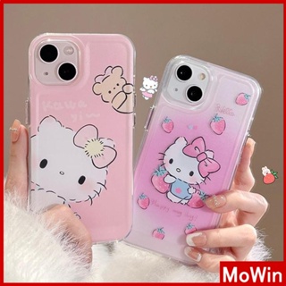 For iPhone 14 Pro Max iPhone Case Soft Case TPU Clear Case Plating Button Shockproof Pink Cute Cartoon Compatible For iPhone 13 Pro Max 12 Pro Max 11 Pro Max 7plus XR xs max