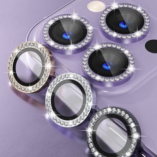 Bộ 3 dán mắt camera kim cương đính đá cho for iPhone 14 pro max ,13 pro max ,13,13 pro, 12 Mini, 12, 12 Pro Max, 11, 11 Pro,