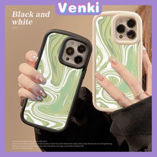 Case fo iPhone 11 Pro Max TPU Soft Case Frosted Bubble Case Black White Halo dyeing Green Waves Camera Protection Shockproof For iPhone 14 13 12 11 Plus Pro Max 7 Plus X XR