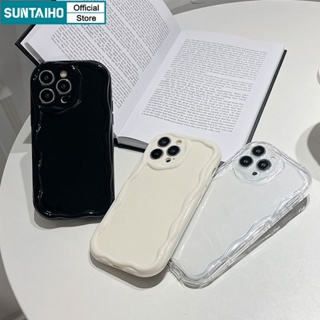 Suntaiho Ốp lưng iphone Ốp Điện Thoại TPU Mềm Chống Vỡ Màu Trơn Cho IPhone 11 14 Pro Max 11 Pro Max 13 12 11 Pro Max 6Plus 7Plus 8Plus XS Max